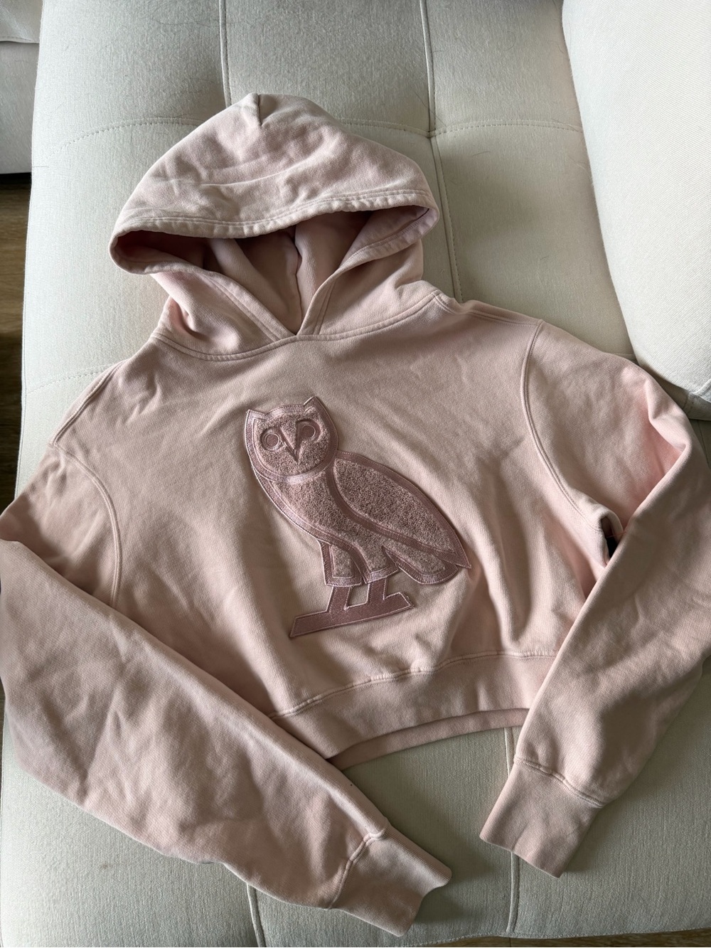 OVO pink embroidered hoodie - Picture 3 of 4